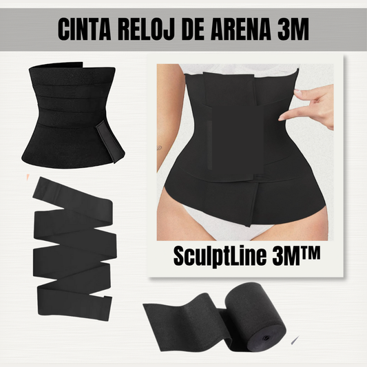 SCULPTLINE 3M™  Faja Cinta Reloj de Arena 3M