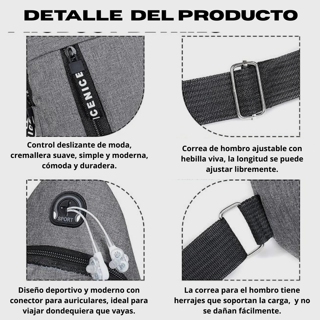 LuxelleModern™ Mini Bolso Cangurera