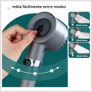TurboStream™ Ducha multifuncional de alta presión