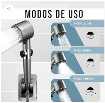TurboStream™ Ducha multifuncional de alta presión