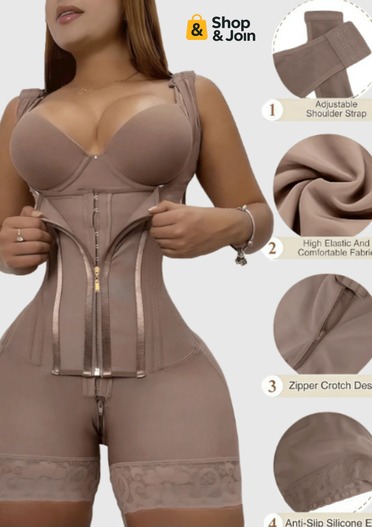 SculptEase™  FAJA RELOJ DE ARENA