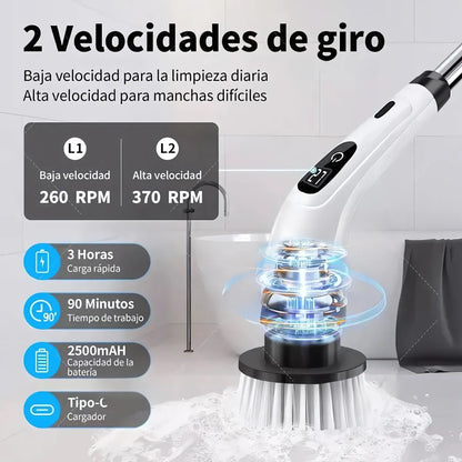 ULTRASCRUB™ CEPILLO DE LIMPIEZA ELECTRICO 9 EN 1