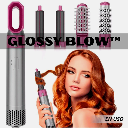 GlossyBlow™ CEPILLO SECADOR 5 EN 1