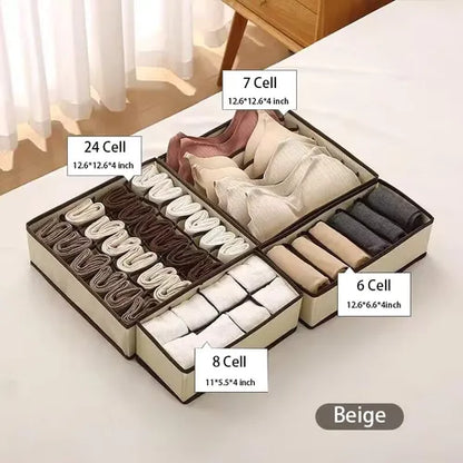 NEATDDRAWERS™ Set x 4 organizador de ropa interior
