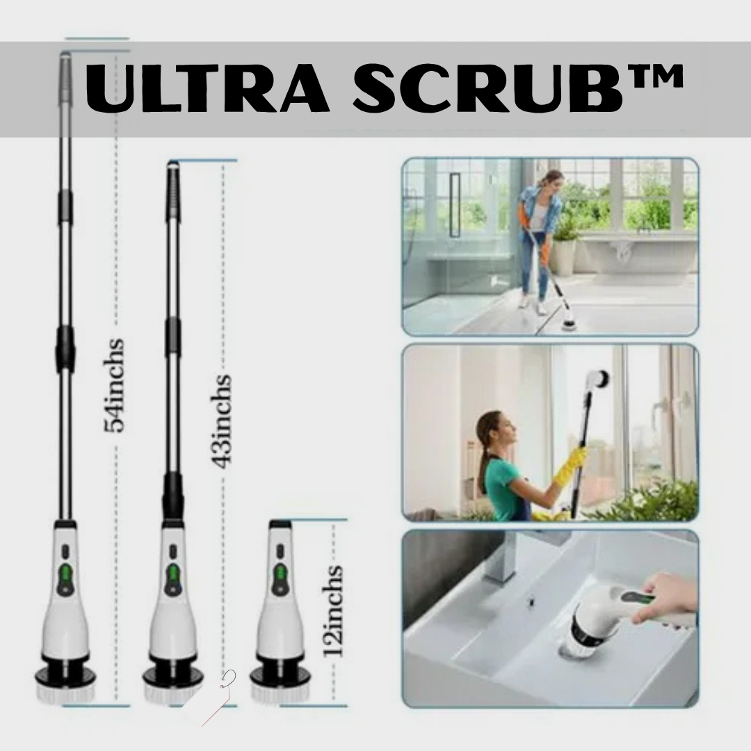 ULTRASCRUB™ CEPILLO DE LIMPIEZA ELECTRICO 9 EN 1